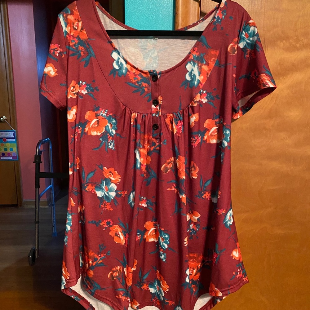 Floral blouse